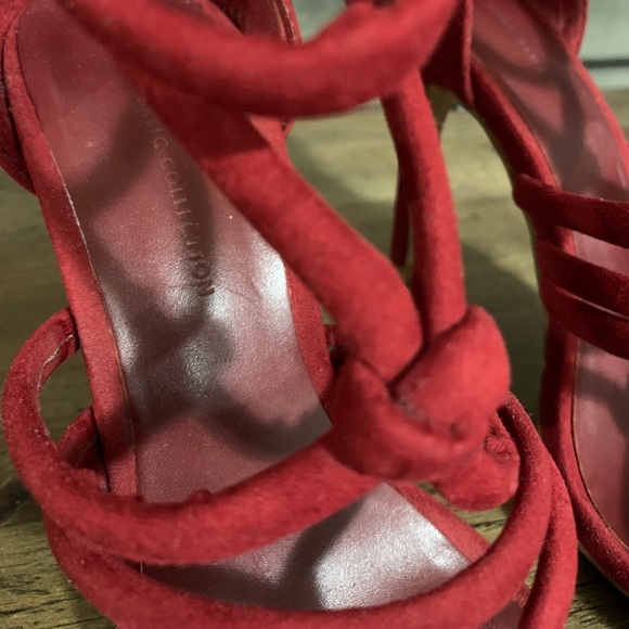 ZARA burgundy sandals - Picture 5 of 6